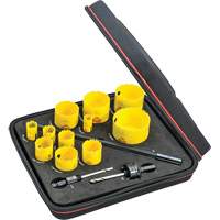 Trousse de scies-cloches industrielles, 14 morcea Maritime Industrial Rubber