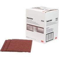 Scotch-Brite Extra-Duty Hand Pad, Aluminum Oxide, 9" x 6", Fine Grit Maritime Industrial Rubber