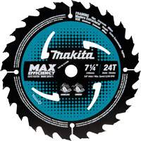 Carbide-Tipped Circular Saw Blade, 7-1/4", 24 Teeth, Wood Use Maritime Industrial Rubber