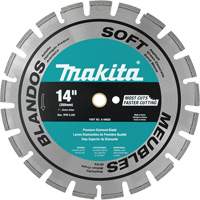 Lame de diamant segment&eacute;e pour mat&eacute;riau doux Maritime Industrial Rubber