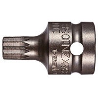 Socket Bit, Triple Square, 6 x 1-1/2" L, 1/2" Drive Maritime Industrial Rubber
