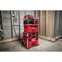 Caisse Packout, 15-2/5" x 18-3/5" x 9-9/10", Rouge Maritime Industrial Rubber