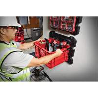 Caisse Packout, 15-2/5" x 18-3/5" x 9-9/10", Rouge Maritime Industrial Rubber