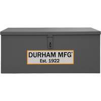 Jobsite Welder's Box, 30-11/16" x 17-3/8" x 12-3/16", Steel, Grey Maritime Industrial Rubber