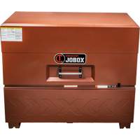 Site-Vault Drop Front Piano Box, 60" W x 31" D x 51" H, Orange Maritime Industrial Rubber