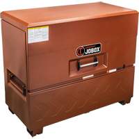 Site-Vault Drop Front Piano Box, 60" W x 31" D x 51" H, Orange Maritime Industrial Rubber