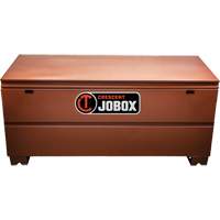 Coffre de chantier de s&eacute;rie Tradesman, 60" x 24" x 27-1/2", Acier, Orange Maritime Industrial Rubber