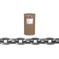 Chaîne came en alliage, Syst&egrave;me 8, Acier alli&eacute;, 1-1/4" x 60' (18,3 m) l, Calibre 80, Charge d'utilisation 72300 lb (36,15 tonnes) Maritime Industrial Rubber