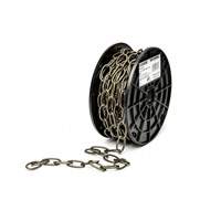 Chaîne d&eacute;corative, Acier au carbone, #10 x 40' (12,2 m) l, Charge d'utilisation 35 lb (0,0175 tonne) Maritime Industrial Rubber