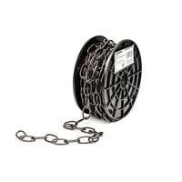 Chaîne d&eacute;corative, Acier au carbone, #10 x 40' (12,2 m) l, Charge d'utilisation 35 lb (0,0175 tonne) Maritime Industrial Rubber