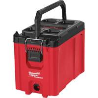 Coffre &agrave; outils compact Packout, 10" x 16-1/5" x 13", Noir/Rouge Maritime Industrial Rubber