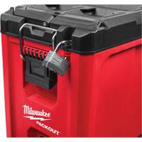Coffre &agrave; outils compact Packout, 10" x 16-1/5" x 13", Noir/Rouge Maritime Industrial Rubber