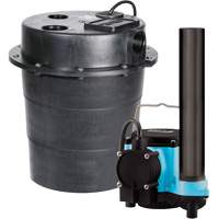 WRS Series Submersible Pump, 45 GPM, 115 V, 9 A, 1/3 HP Maritime Industrial Rubber