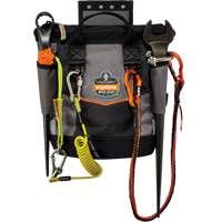 Arsenal&reg; 5517 Topped Tool Pouch, Multiple Tool Holder, Ballistic Polyester, 1 Pockets Maritime Industrial Rubber