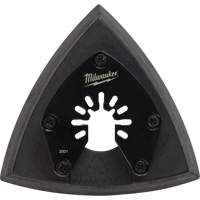 Patin de ponçage triangulaire 3-1/2" Open-Lok Maritime Industrial Rubber