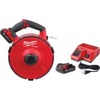 Ensemble de ruban de tirage en acier M18 Fuel Angler de 120 pi Maritime Industrial Rubber
