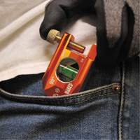 ACCU-BEND Level, 2.5" L, Aluminum, 1, Non-Magnetic Maritime Industrial Rubber