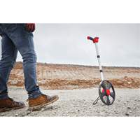 Digital Measuring Wheel, 12"/30 cm, 10000' Range Maritime Industrial Rubber