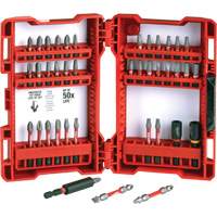 Jeu de 40 embouts de visseuse &agrave; percussion Shockwave Impact-Duty Maritime Industrial Rubber