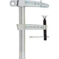 Grounding Bar Clamp, 6" (152 mm) Capacity, 3-1/8" (76 mm) Throat Depth Maritime Industrial Rubber