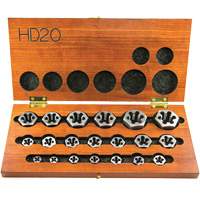 Jeu de fili&egrave;res hexagonales &agrave; fileter DRILLCO, 20 Morcea Maritime Industrial Rubber