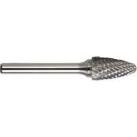 DRILLCO Double Cut Ballnose Tree Burr, SF-12 Maritime Industrial Rubber
