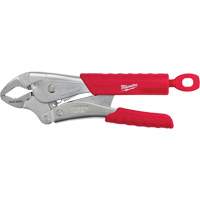 Pince-&eacute;tau Torque Lock MaxBite, Longueur 10", M&acirc;choire courb&eacute;e Maritime Industrial Rubber