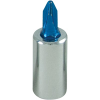 Blue Tip Screwdriver Bit, Phillips, #1, 1/4" Drive Maritime Industrial Rubber