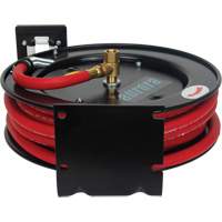 Hose Reel, Air/Water, 3/8" x 35', Single Hose, 300 psi Maritime Industrial Rubber