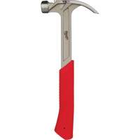Claw Hammer, 16 oz., Cushion Handle, 13" L Maritime Industrial Rubber
