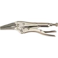 Locking Pliers with Wire Cutter, 6-1/2" Length, Long Nose Maritime Industrial Rubber