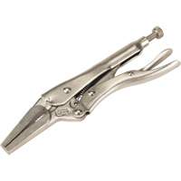 Locking Pliers with Wire Cutter, 6-1/2" Length, Long Nose Maritime Industrial Rubber