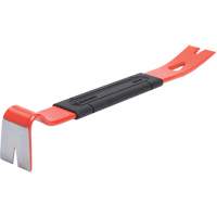 Flat Pry Bar with Grip, 2-1/4" W, 15" L Maritime Industrial Rubber