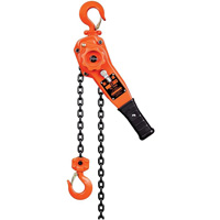 KLP Series Lever Chain Hoist, 5' Lift, 3000 lbs. (1.5 tons) Capacity Maritime Industrial Rubber