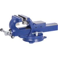 JADV-6 &eacute;tau d'&eacute;tabli super robuste, Largeur des m&acirc;choires 6", Profondeur de la gorge 3-6/10" Maritime Industrial Rubber