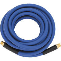 AH3825HY Hybrid Hose, Air, Polymer, 3/8" dia. x 25', 300 psi, 1/4 NPT Maritime Industrial Rubber