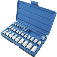 SS328TS Jeu de douilles externes, Torx, Prise 1/2"/1/4"/3/8", 28 mr Maritime Industrial Rubber