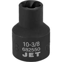 Douilles torsad&eacute;es, Chocs, 3/8", Prise 1/2" Maritime Industrial Rubber