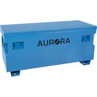 Jobsite Tool Box, 60" x 24" x 27-1/2", Steel, Blue Maritime Industrial Rubber