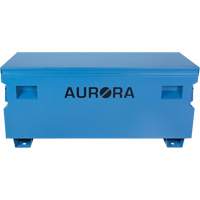 Jobsite Tool Box, 60" x 24" x 27-1/2", Steel, Blue Maritime Industrial Rubber