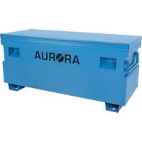 Jobsite Tool Box, 60" x 24" x 27-1/2", Steel, Blue Maritime Industrial Rubber