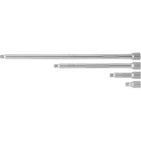 Jeu de rallonges prise, Prise de 3/8", Fini Chrome, 4 M Maritime Industrial Rubber