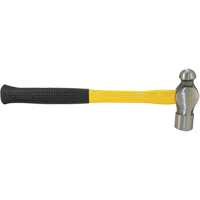 IBP-24F Marteau &agrave; panne sph&eacute;rique, Poids de la t&ecirc;te 24 oz, Face Ordinaire, Prise Fibre de verre Maritime Industrial Rubber
