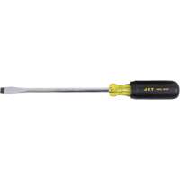 JKSS-8R Slot Screwdriver, 3/8" Tip, Round, 8" L, Cushion Grip Handle Maritime Industrial Rubber