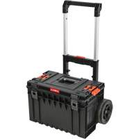 Base roulante boîte &agrave; outils Arx, 25-1/5" x 19" x 26", Noir Maritime Industrial Rubber