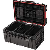 Boîte &agrave; outils moyenne Arx, 23" x 15-1/5" x 12-3/5", Noir Maritime Industrial Rubber