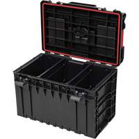 Grande boîte &agrave; outils Arx, 23" x 15-1/5" x 16-1/2", Noir Maritime Industrial Rubber