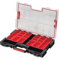 Grand organisateur avec bacs Arx, 21" x 15" x 3", Noir Maritime Industrial Rubber