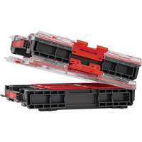 Organisateur moyen avec bacs Arx, 10-3/10" x 14-3/10" x 3", Noir Maritime Industrial Rubber
