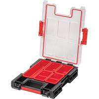 Organisateur moyen avec bacs Arx, 10-3/10" x 14-3/10" x 3", Noir Maritime Industrial Rubber